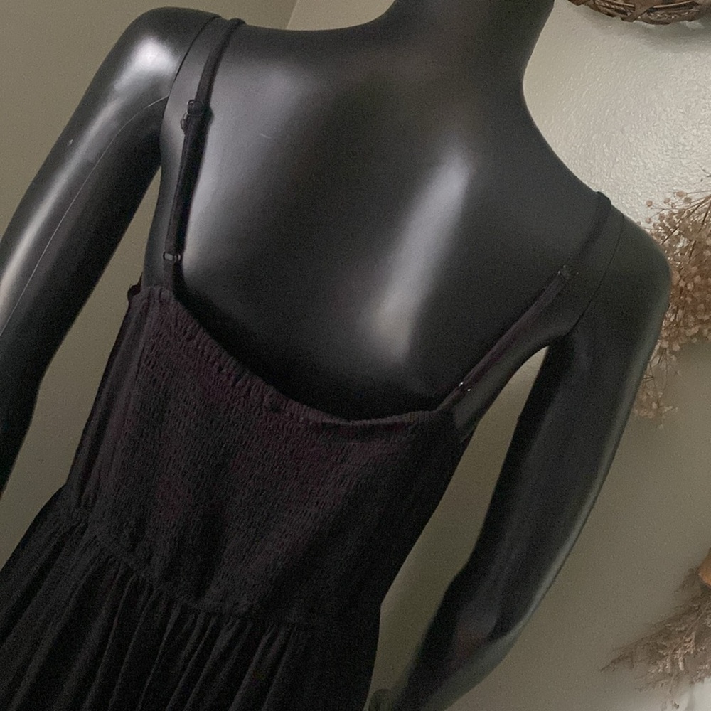 Derek Heart Black jumpsuit with Button Accents - Picture 11 of 11